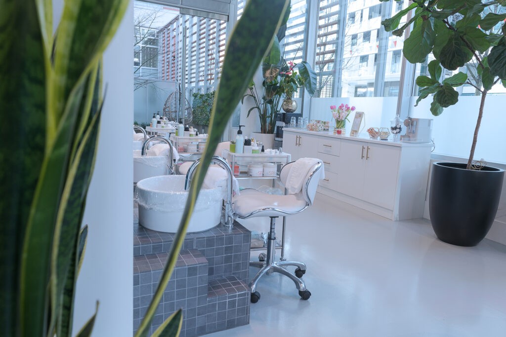 Practicing good pedicure etiquette is important when you're going for a pedicure in a nail salon downtown Vancouver